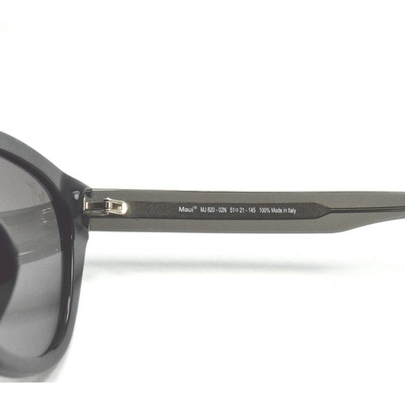 Maui Jim Capri Mj 820-02N Black Transparent Dark Grey / Neutral Grey Polarized